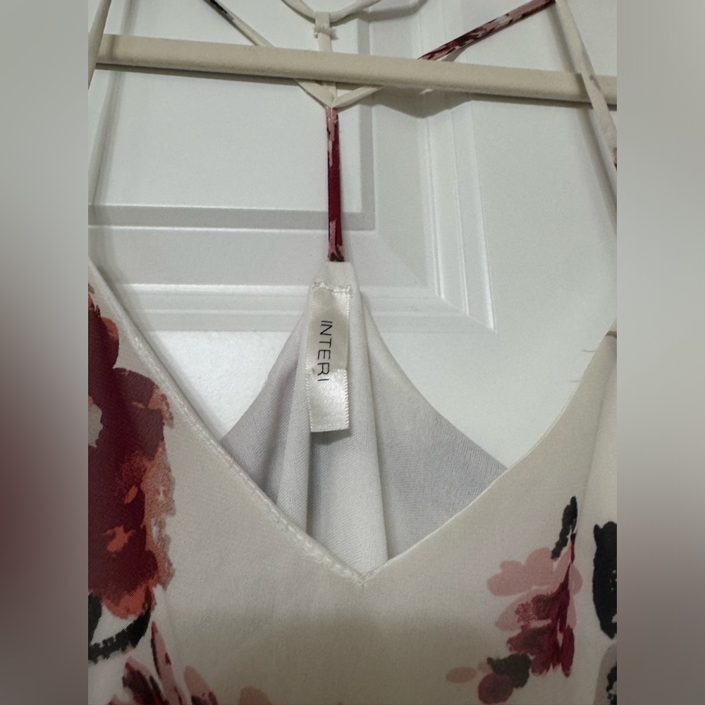 Floral Spaghetti Strap Dress NWOT - Picture 2 of 4